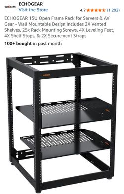 ECHOGEAR 15U Open Frame Rack