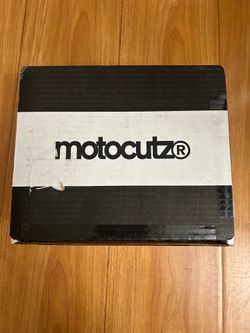 Moto cut plate with decal and KYB fork sticker