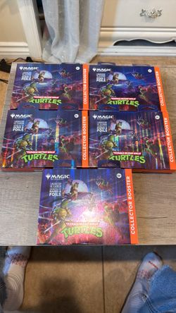 MAGIC THE GATHERING TMNT COLLECTOR BOOSTER