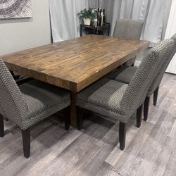 Wooden Table Farmhouse Style