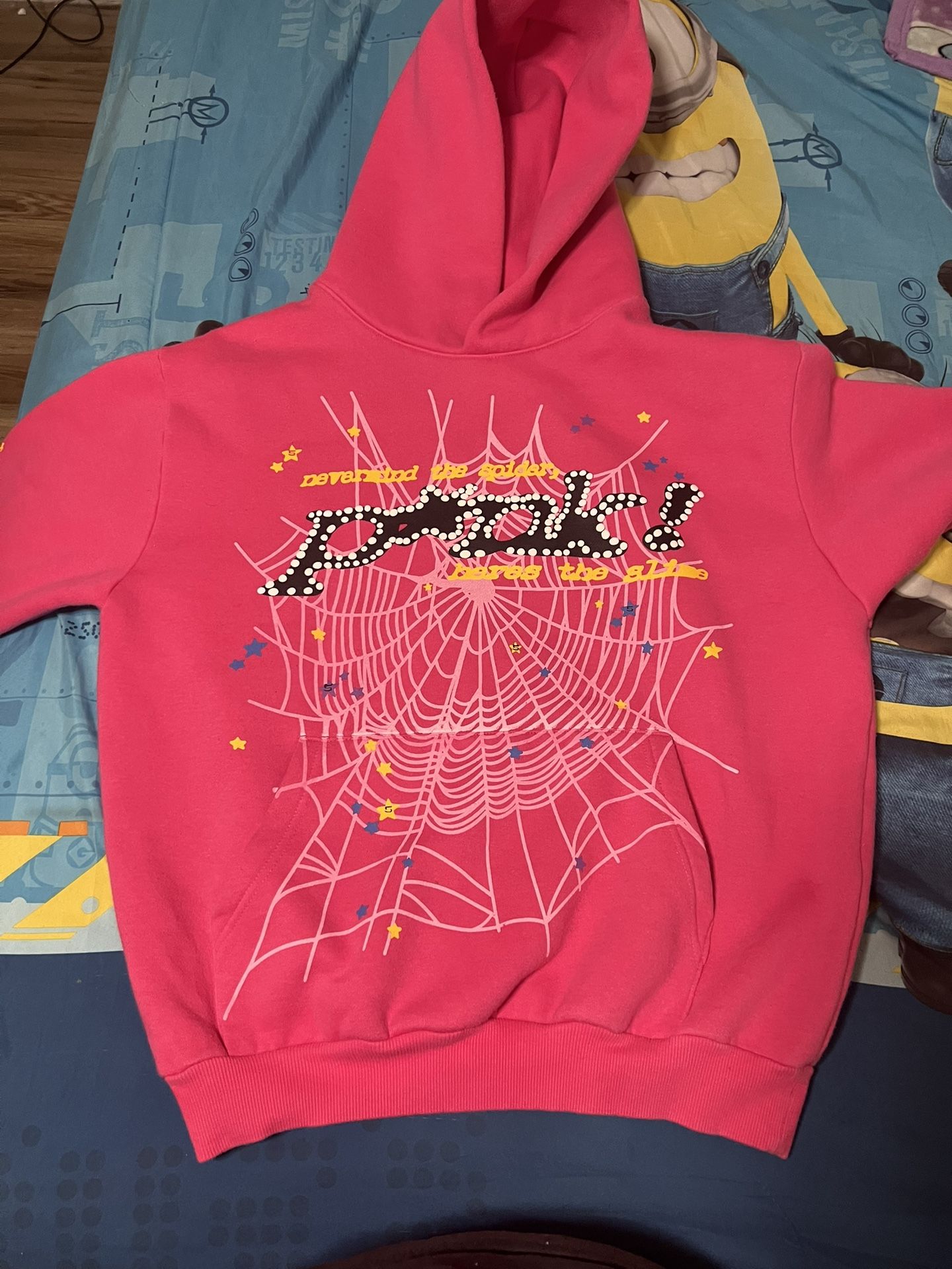 Pink Spider Hoodie