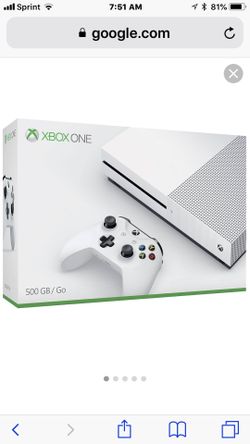 Xbox one s 500gb
