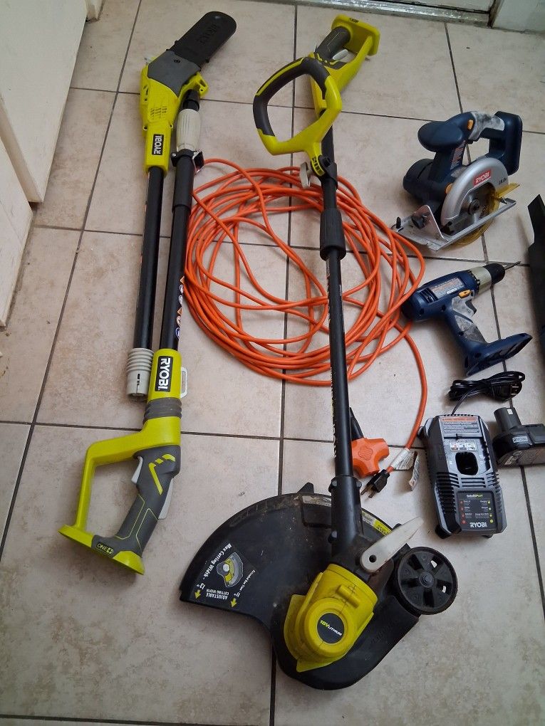 Ryobi Tools $225 Dlls. All Set.