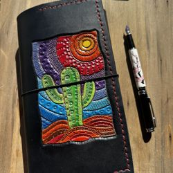 Leather Travelers Notebook Standard Size