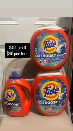 Tide Oxi Laundry Detergent Bundle