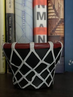 Basketball Hoop Container Catch All for treats or supplies