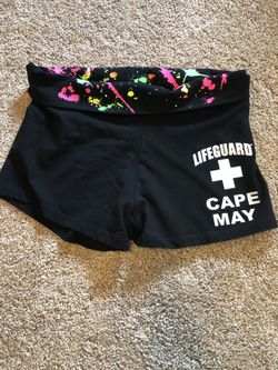 Kids bike shorts size XL. Never worn