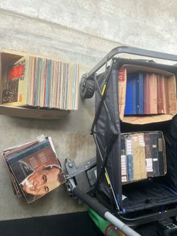 Vintage Vinyl Record Collection