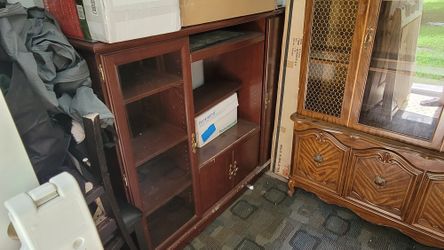 Solid Wood TV Stand Entertainment Center