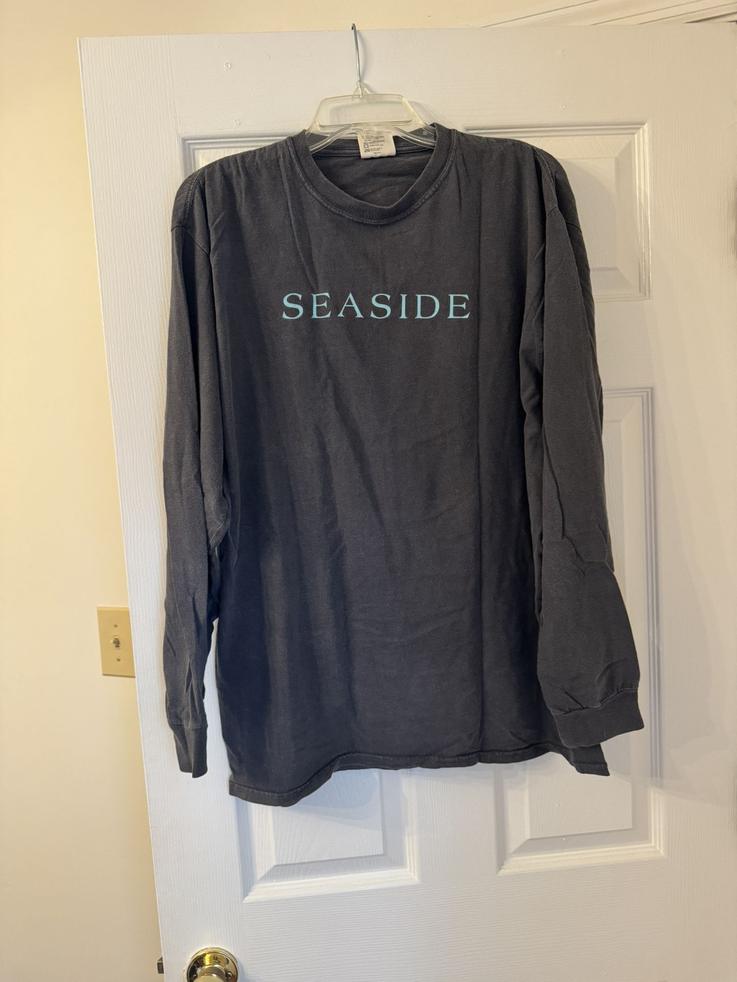 Seaside long sleeve tshirt Grey Large