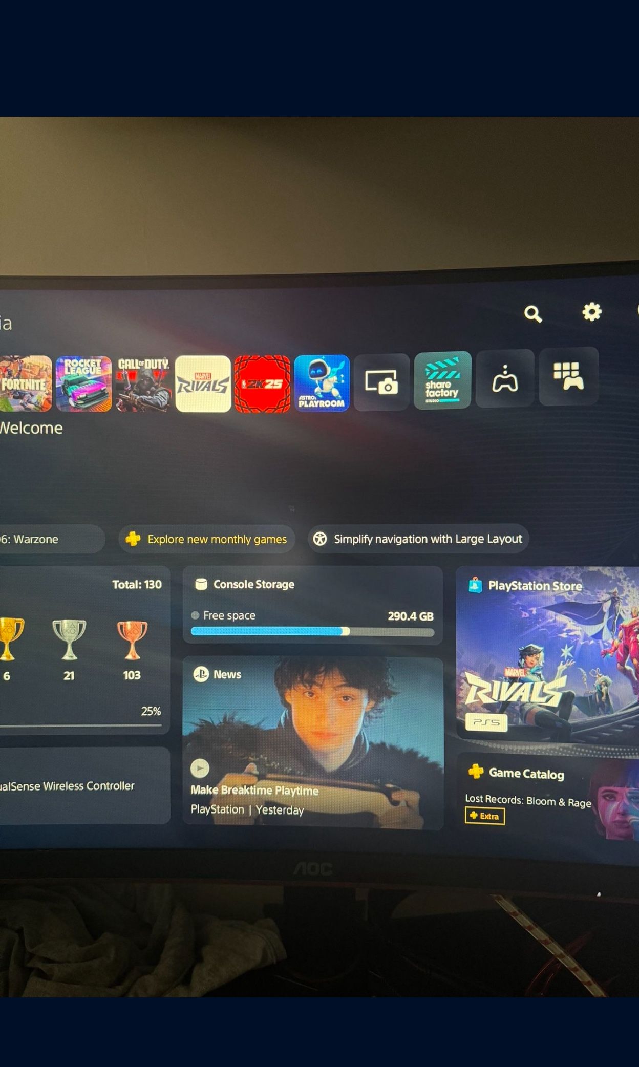 Ps5 With 165hz Monitor