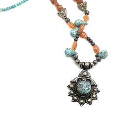 Sterling Turquoise Necklace