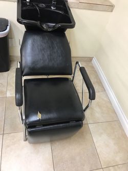 Shampoo chair