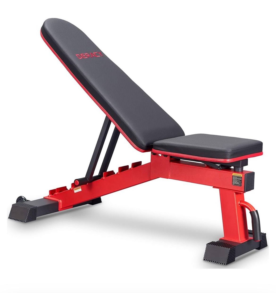 DERACY Adjustable Weight Bench for Full Body Workout, Incline and Decline Weight Bench for Indoor Workout, Home Gym