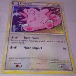 Pokemon Clefable From Mysterious Treasures