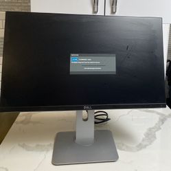Dell Monitor 24 Inches With HDMI Port And Display Port 