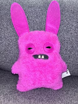 Fuggler "Rabid Rabbit" (Butt Ugly Pets / Core Pink Series) plush