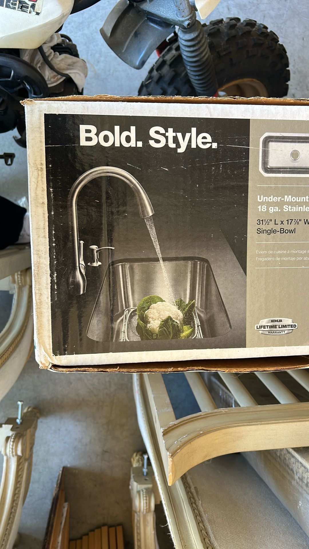 Kohler New Sink ... 180 OBO