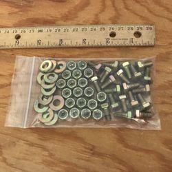 1/4 X 1/2 Grade 8 Bolt & Lock Nut kit 20pack