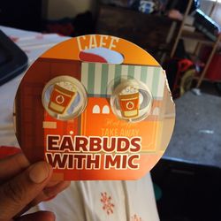 Earbuds With Mic Brand New