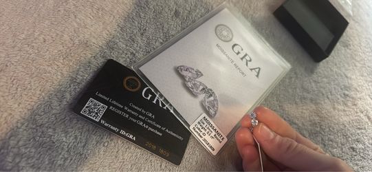 Diamond earrings
