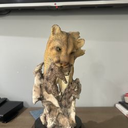 Ceramic Statue Cougar 