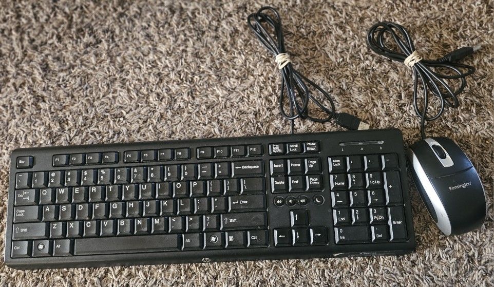 Kensington Mouse & Wired Key Board