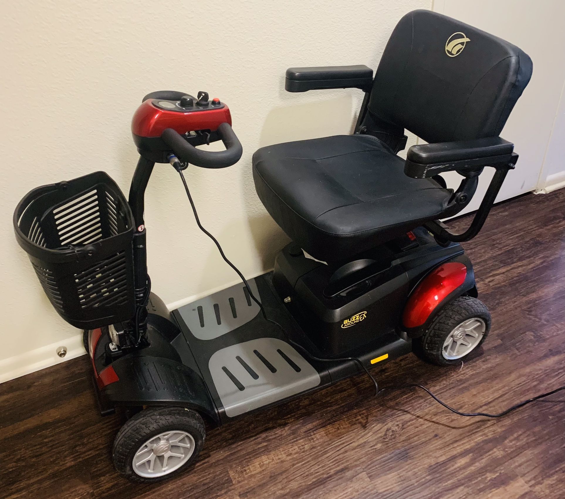 Golden Buzz Around Ex Electric Scooter