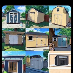 Prefabricated or custom shed installation services