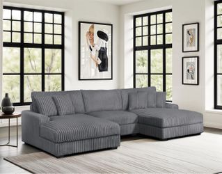 3PC DUAL CHAISE SECTIONAL