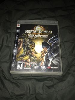 Ps3 Game MK vs DC