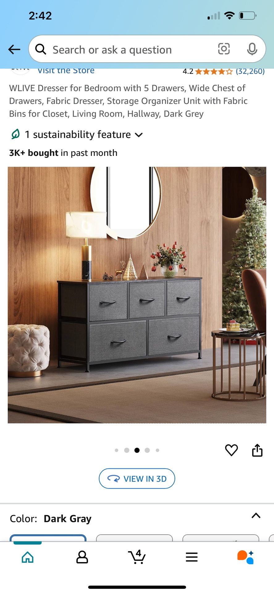 5 Drawer Dresser