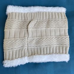 Knitted Neck Warmer Scarf