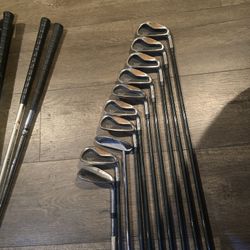 WARRIOR COSTOM GOLF COMPLETE IRON SET  + PUTTER (10 CLUBS SET)