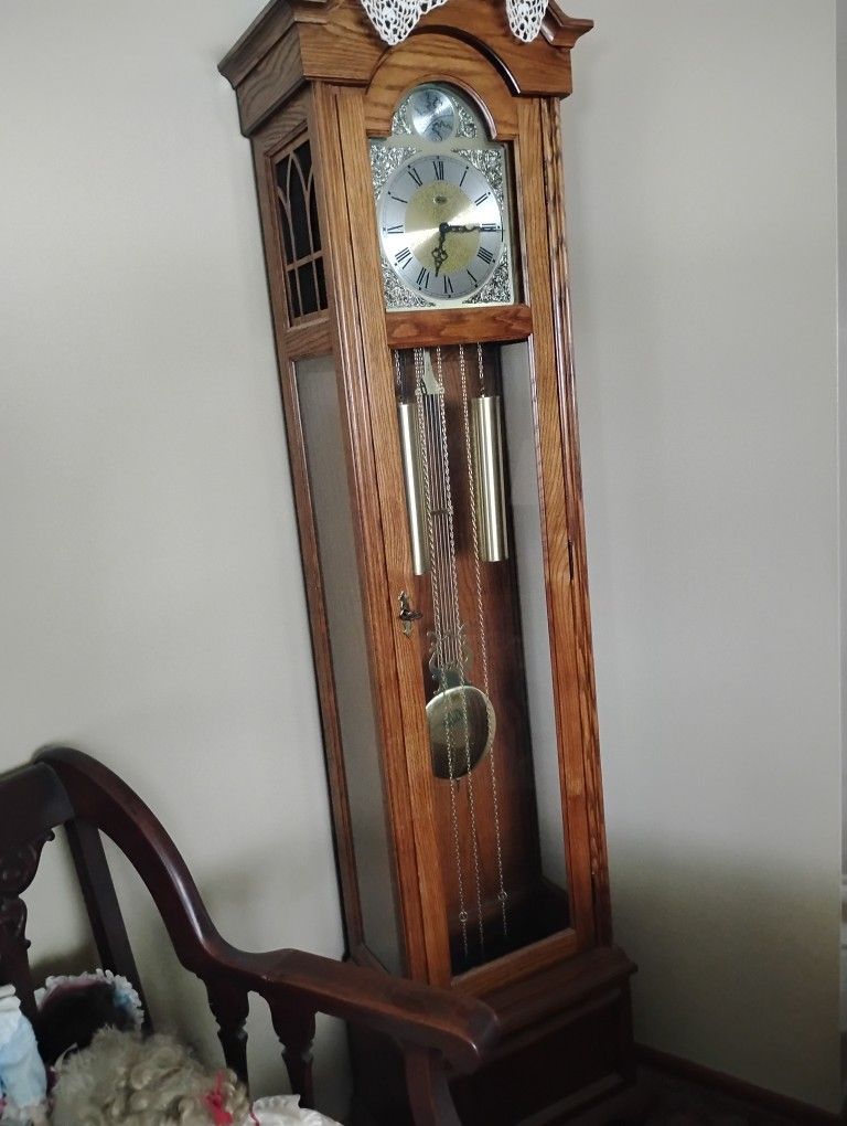 Piano And Grandfather Clock