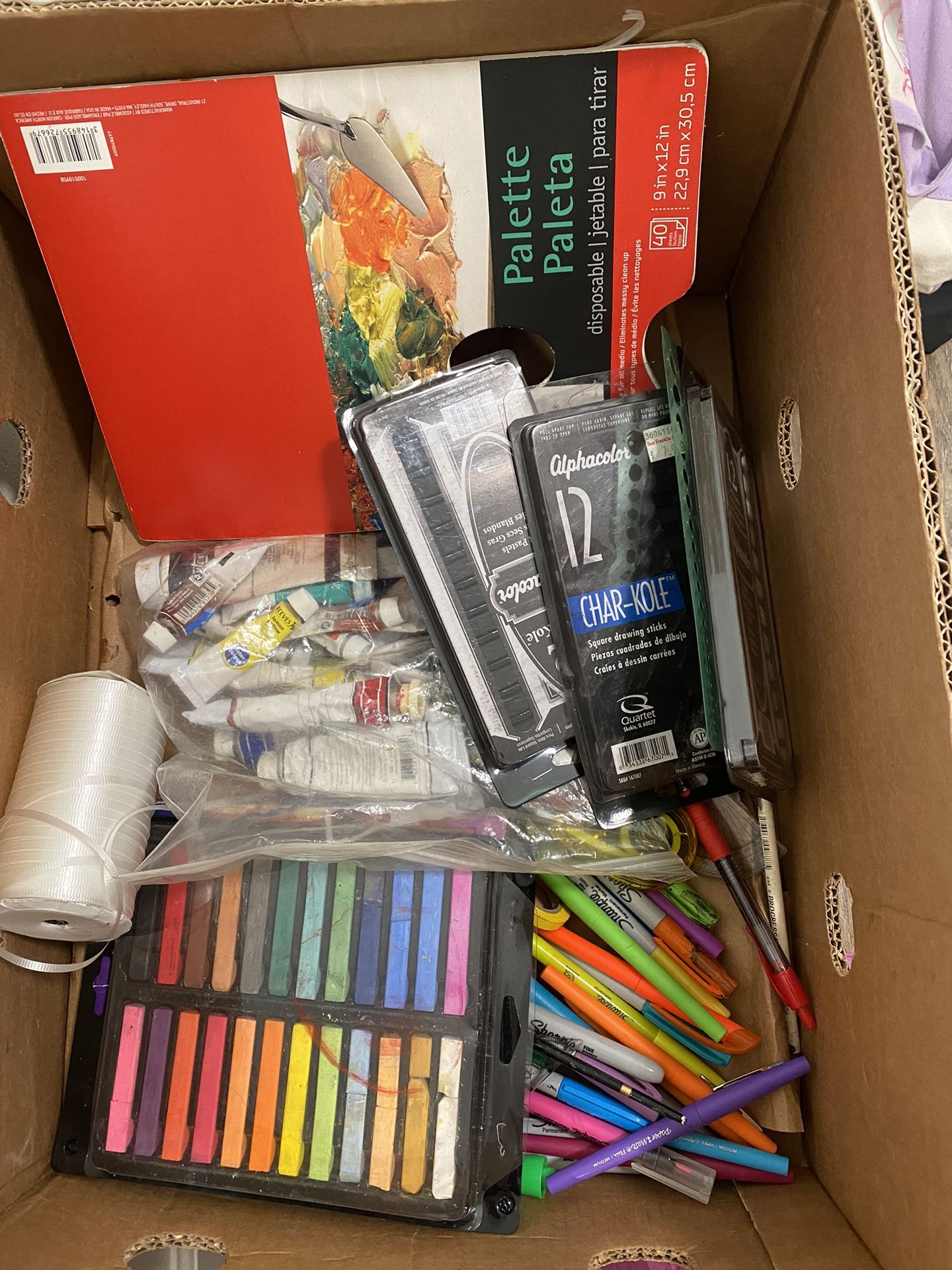 Assorted Art Supplies