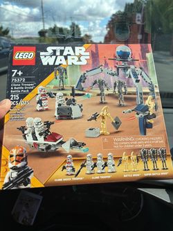 Star Wars clone shock troopers Lego set NEW!