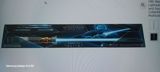 Obi Wan Kenobi Force FX Elite Lightsaber