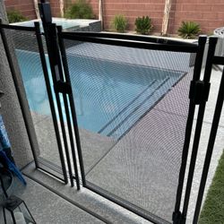 Pool Fencing With 2 Gates 