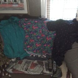 3 Button Up Flamingo T-shirts Size 2XL All In Good Condition George And Joe Marlin 