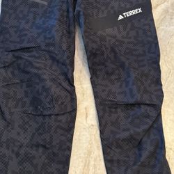 ADIDAS TERREX Rain-Ready Performance Pants – Men’s 36 – New