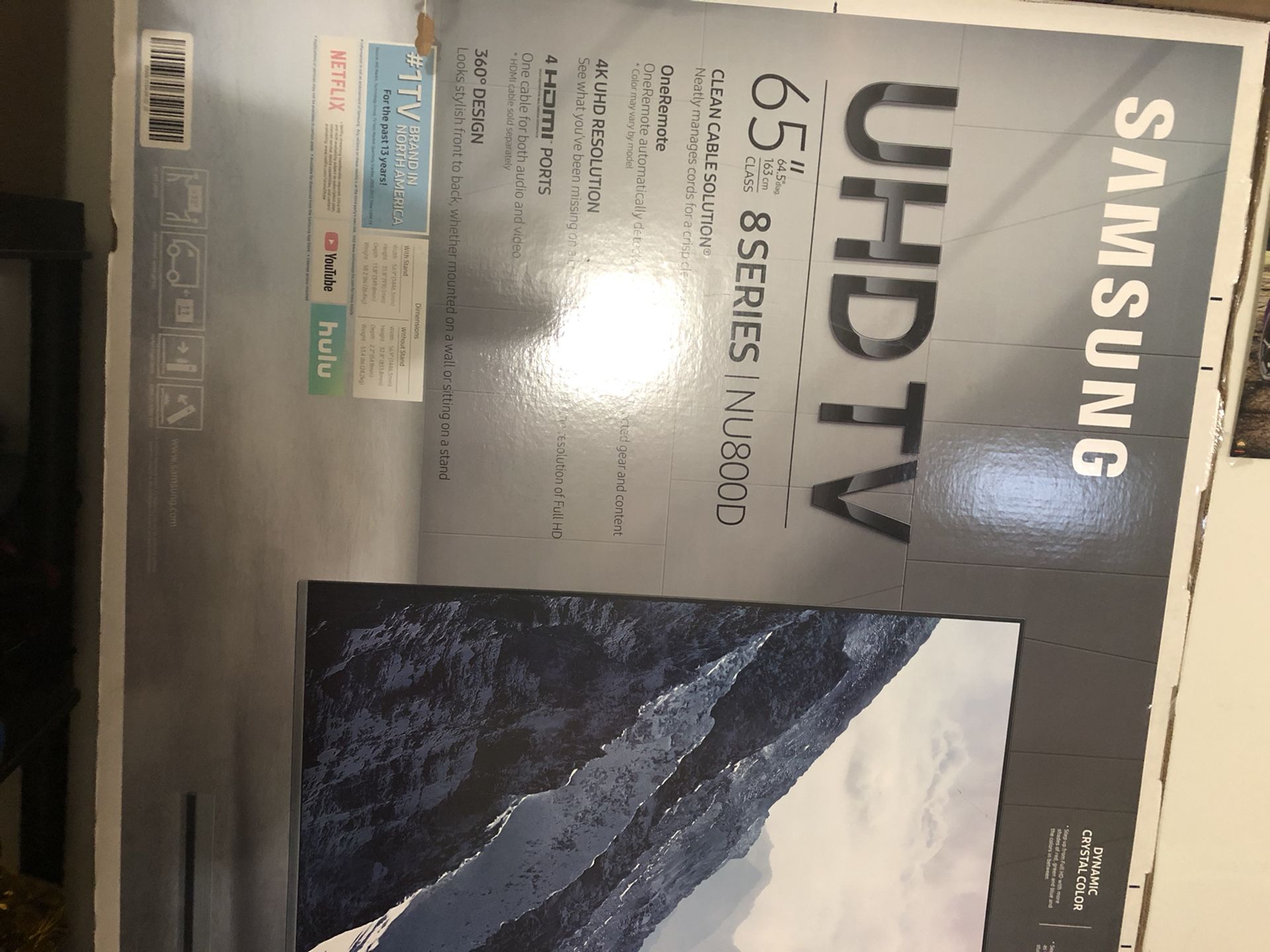 Samsung 65 Inch Smart UHD TV