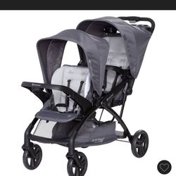 Baby Trend Sit N Stand Double 2.0 Stroller - Dash Gray