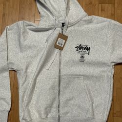 STUSSY WORLD TOUR ZIP UP