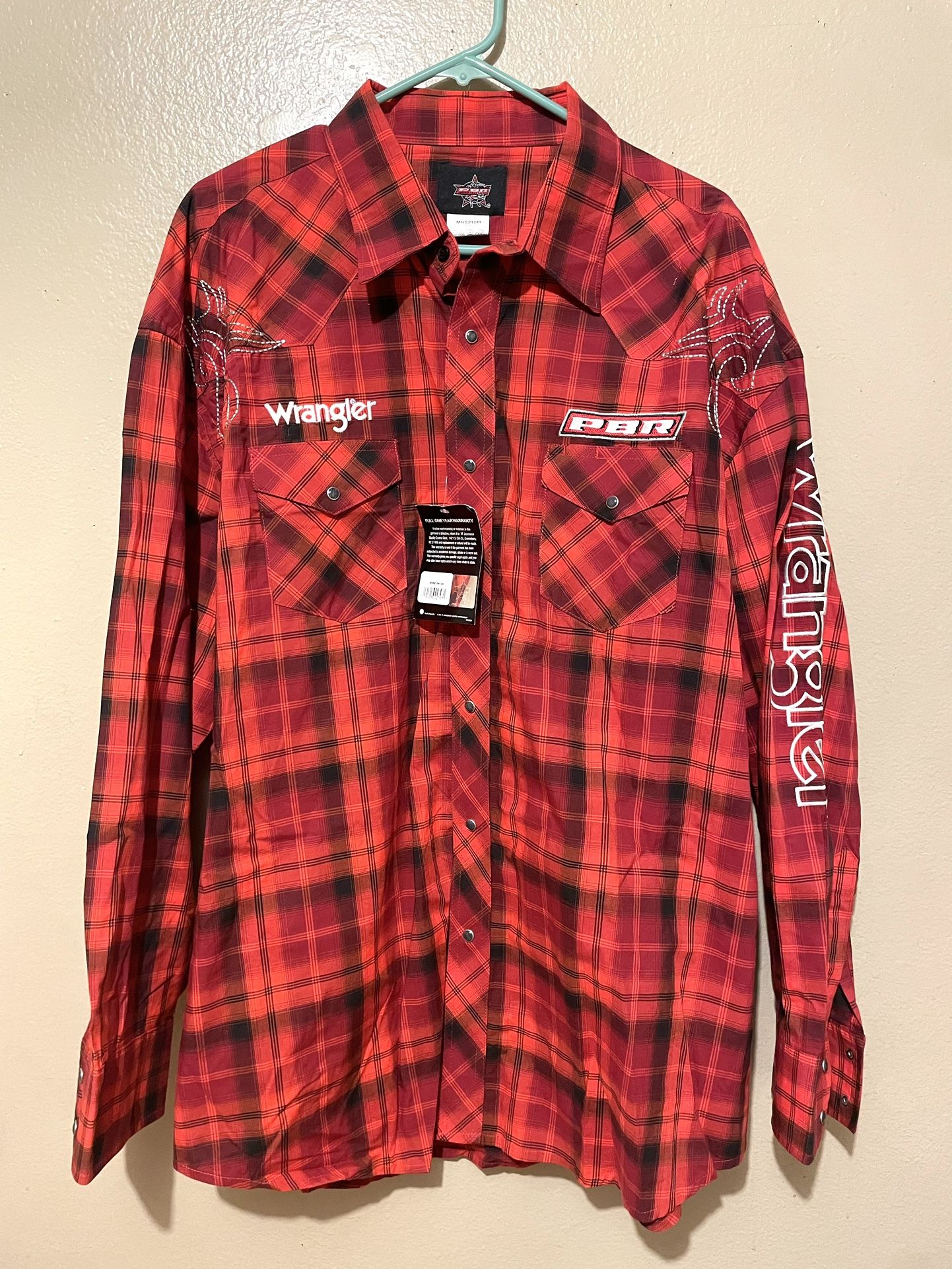 Wrangler Long Sleeve Button Up 