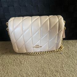 Light pink coach purse