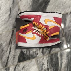 Size 8.5 - Jordan 1 Retro High OG Light Fusion Red 2021