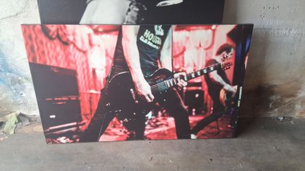 Rock pop culture print