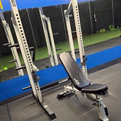 Rack,Benches,Barbell,& Weights