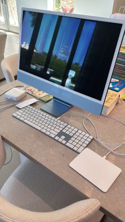 Apple iMac 24” M1 Blue 4.5K Retina Display